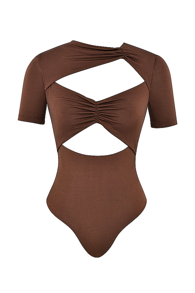 Brown Bodysuit-Westo India