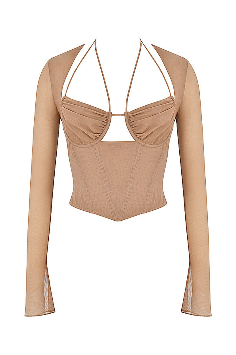 Regal Lace Corset Top