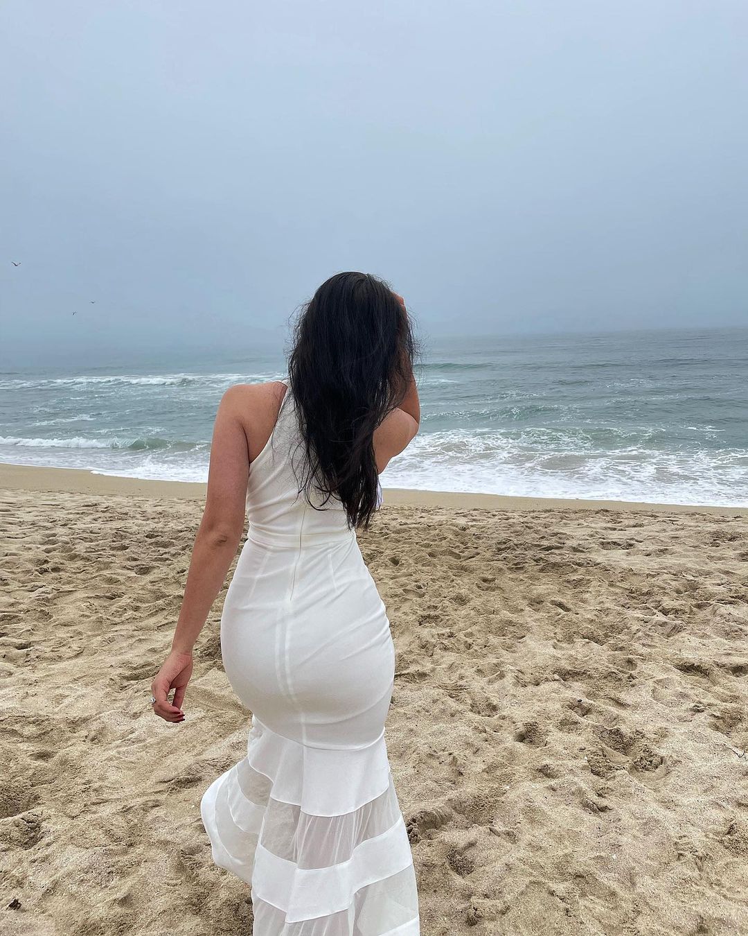 Sleek Midi Dress