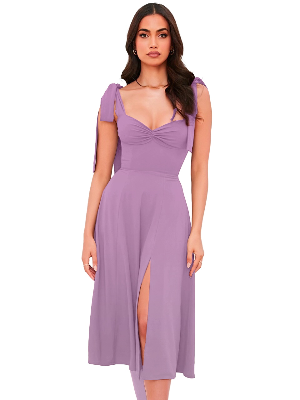 Piony Pink Long Dress