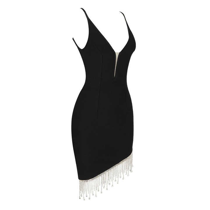 Side Cascade Dress