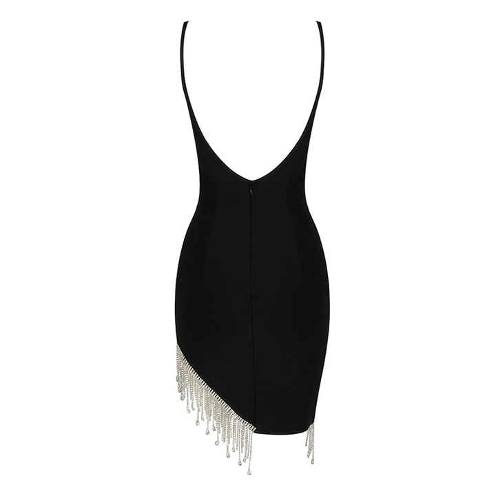 Side Cascade Dress