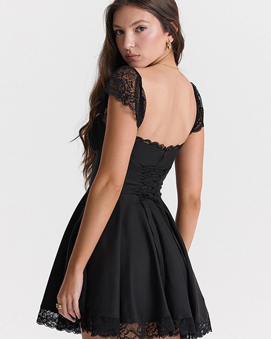 Sparks Black Dress