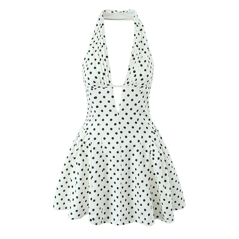 Polka Pop Short Dress
