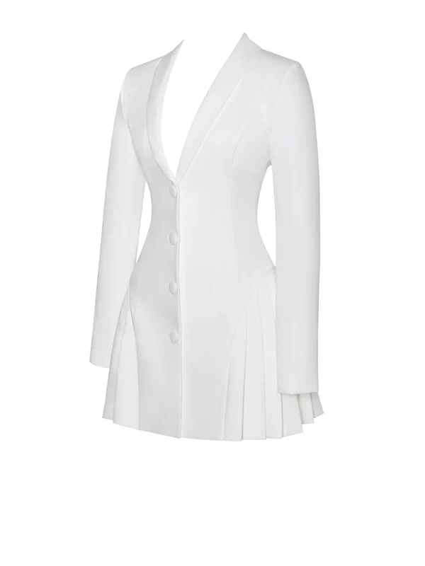 Snowy Tailored Blazer