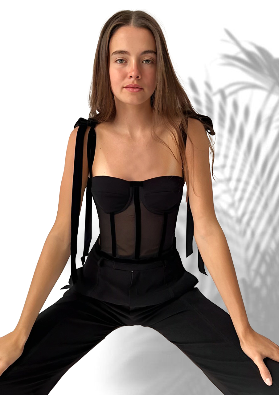 Ruched Draped Top