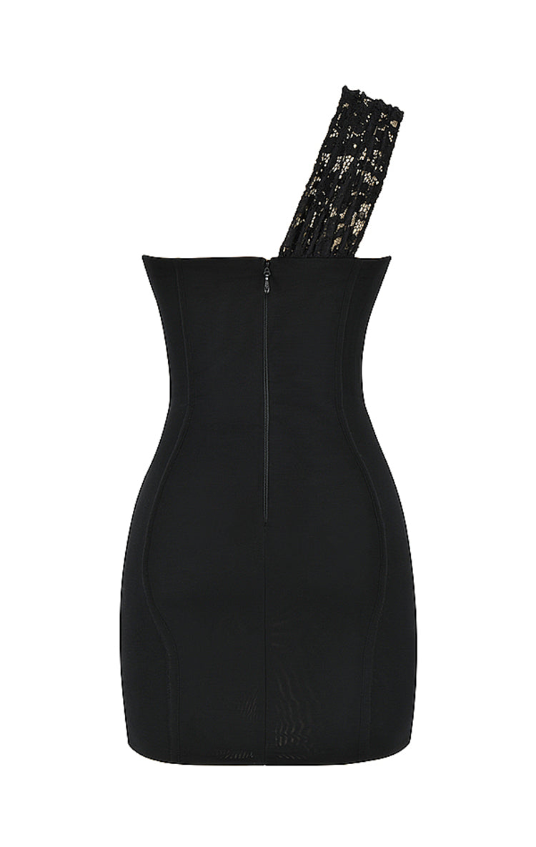 One shoulder dress-Westo India