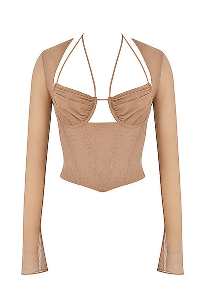 Regal Lace Corset Top