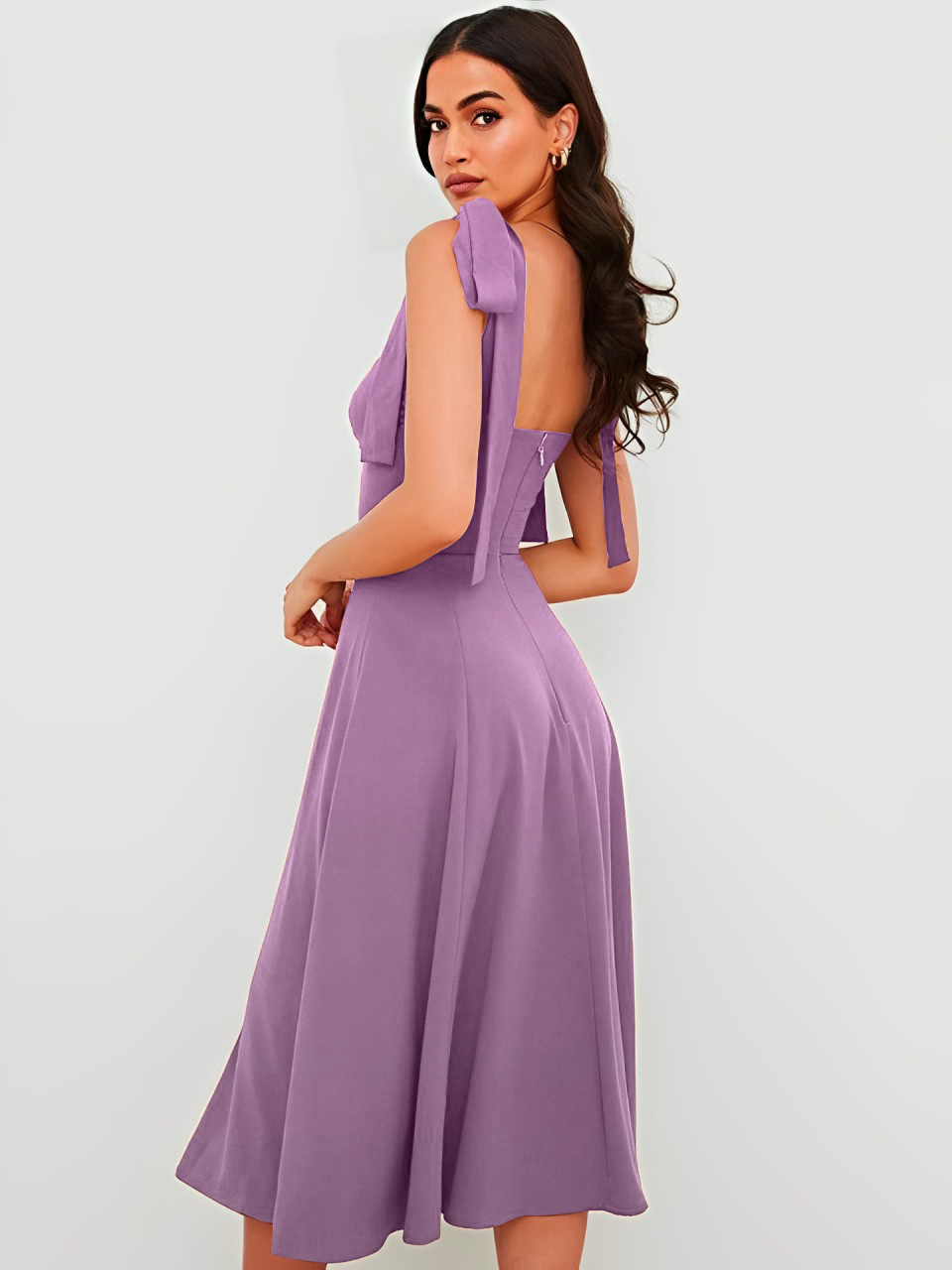 Piony Pink Long Dress