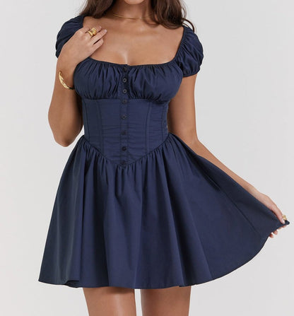 Indigo Short Dress