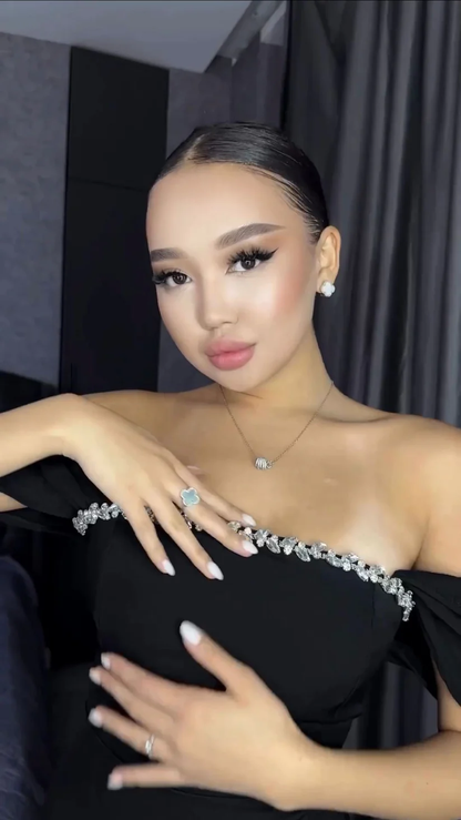 Crown Jewel Black Dress
