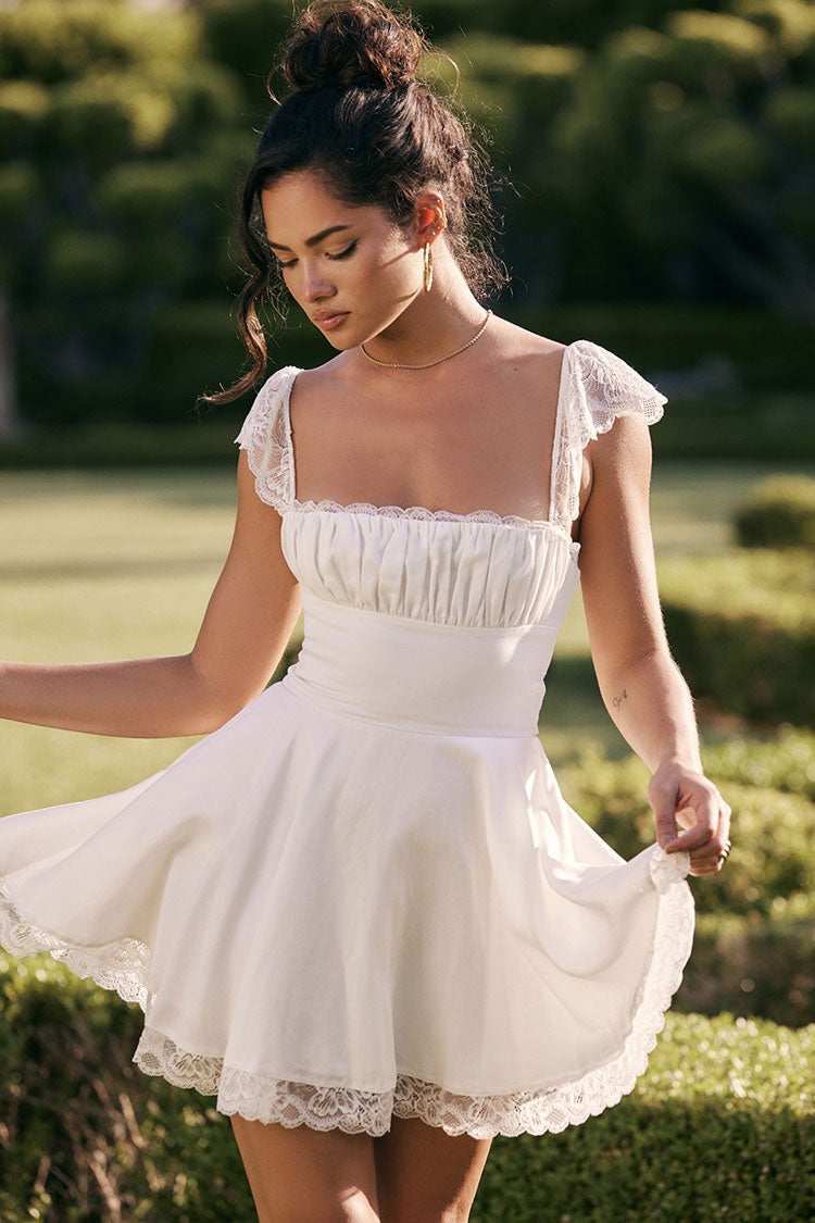 Sparks White Dress