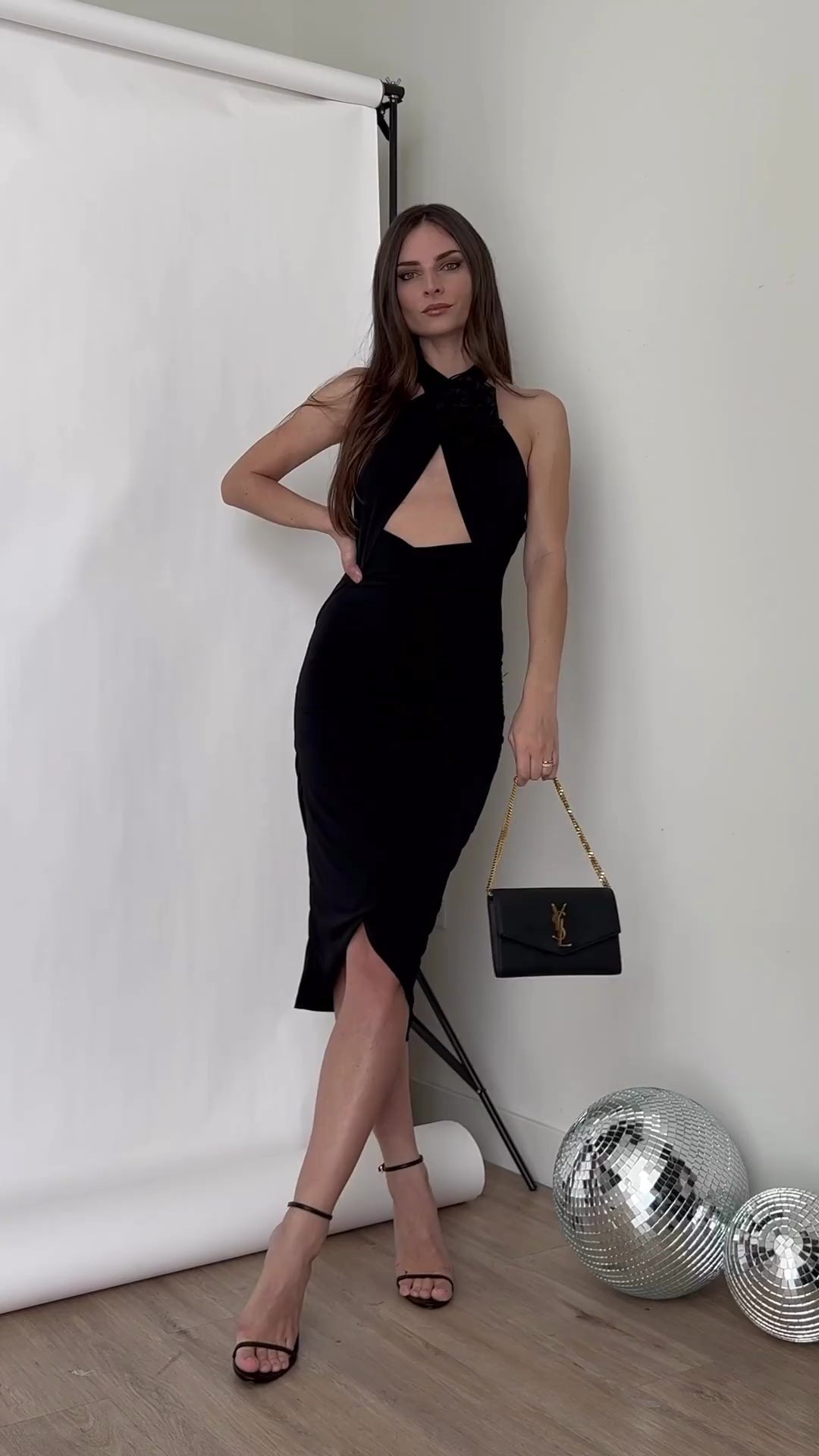 Chic Cross-Body Dress