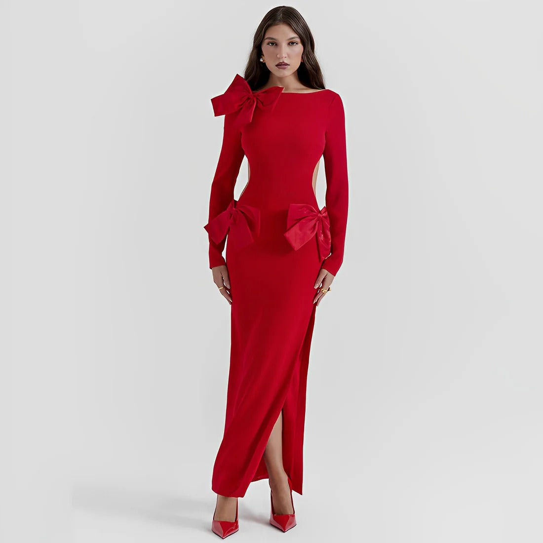 Rose Blossom Bow Dress