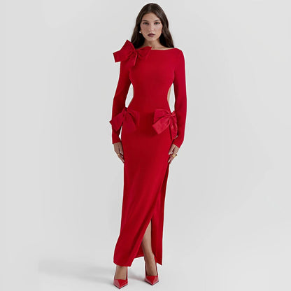 Rose Blossom Bow Dress