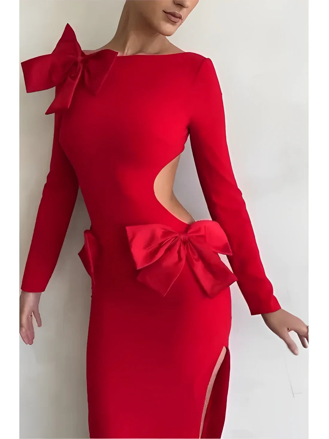 Rose Blossom Bow Dress