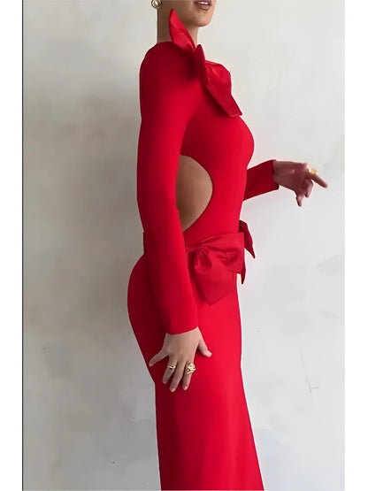 Rose Blossom Bow Dress