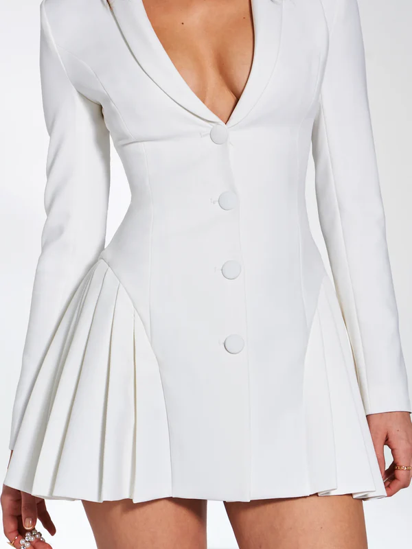 Snowy Tailored Blazer