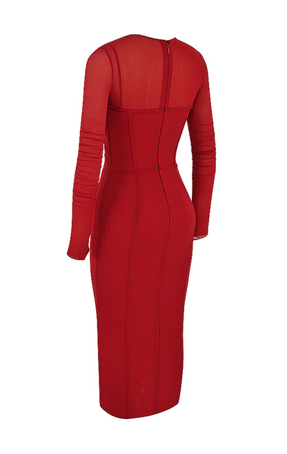 Scarlet Luxe Dress